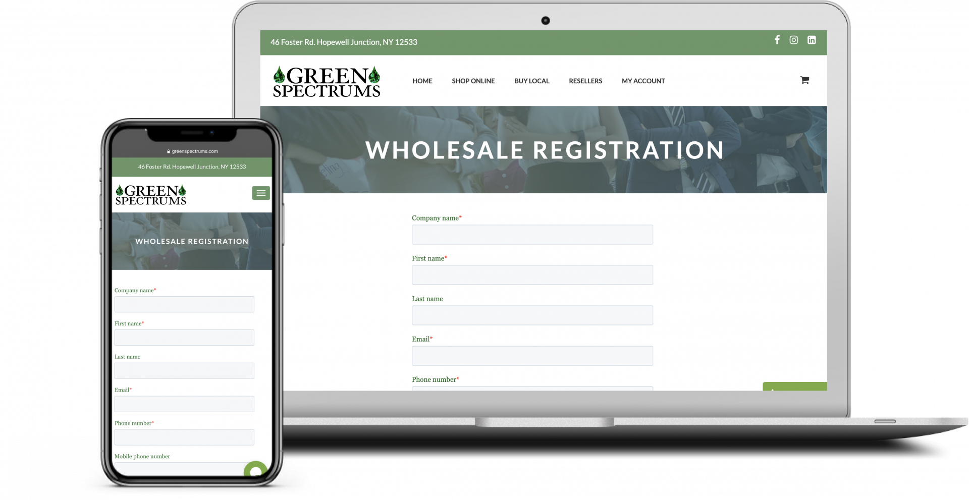 Wholesale Registration Image